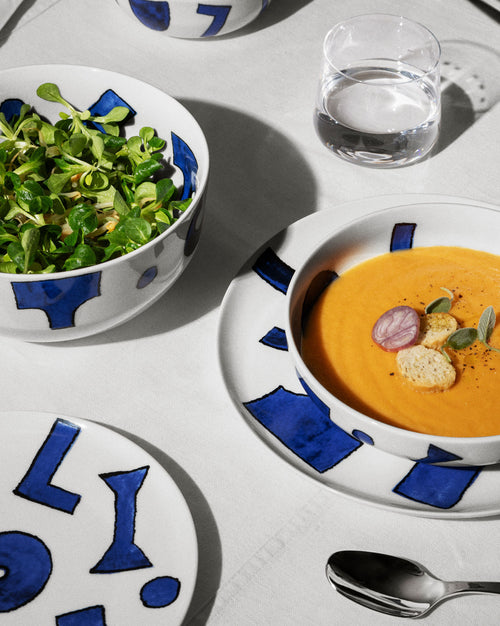 Itsumo - Yunoki ware Default Title Dinner plate. 4 pieces Alessi 1