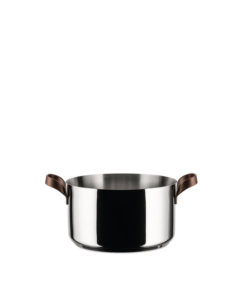 Edo cm 16 || inch 6¼″ Casserole with two handles Alessi
