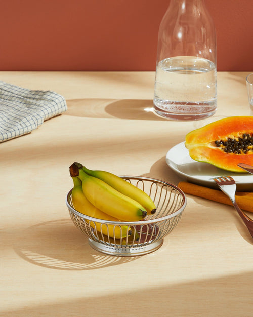 826 cm 20 || inch 8″ Round wire basket Alessi 1