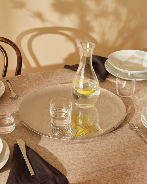 Veneer steel Tray Alessi 1