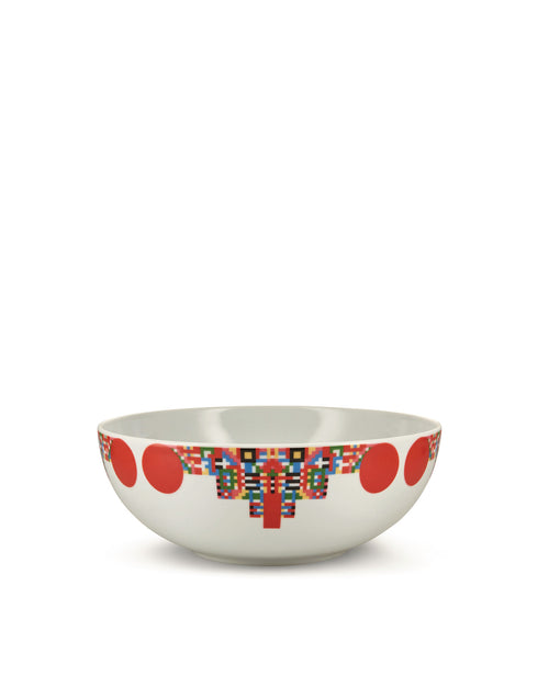 Holyhedrics Default Title Pastry and nut bowl in decorated porcelain Alessi 2