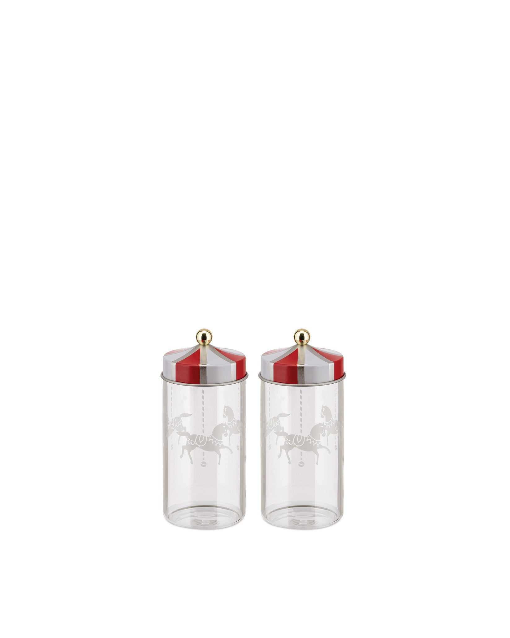 Circus Default Title Set of 2 spice jars Alessi