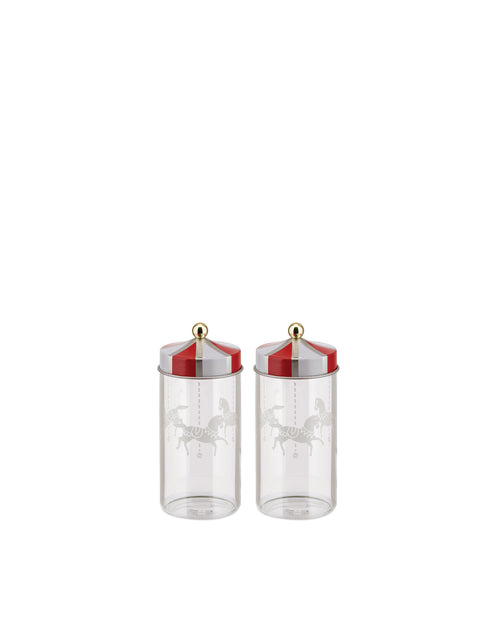 Circus Default Title Set of 2 spice jars Alessi