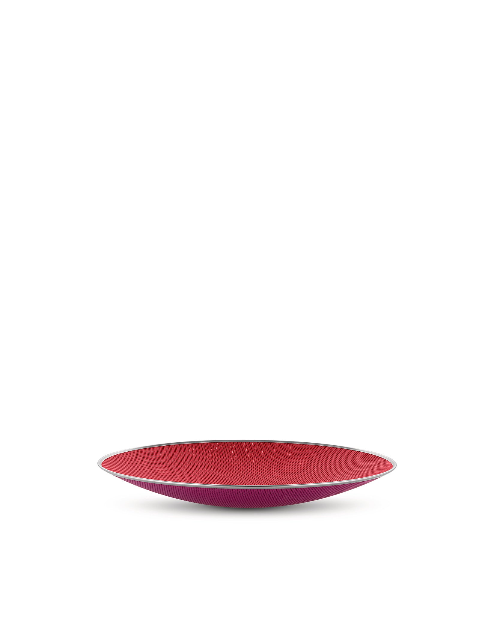 Cohncave red and violet, cm 33 || inch 13″ Centrepiece Alessi
