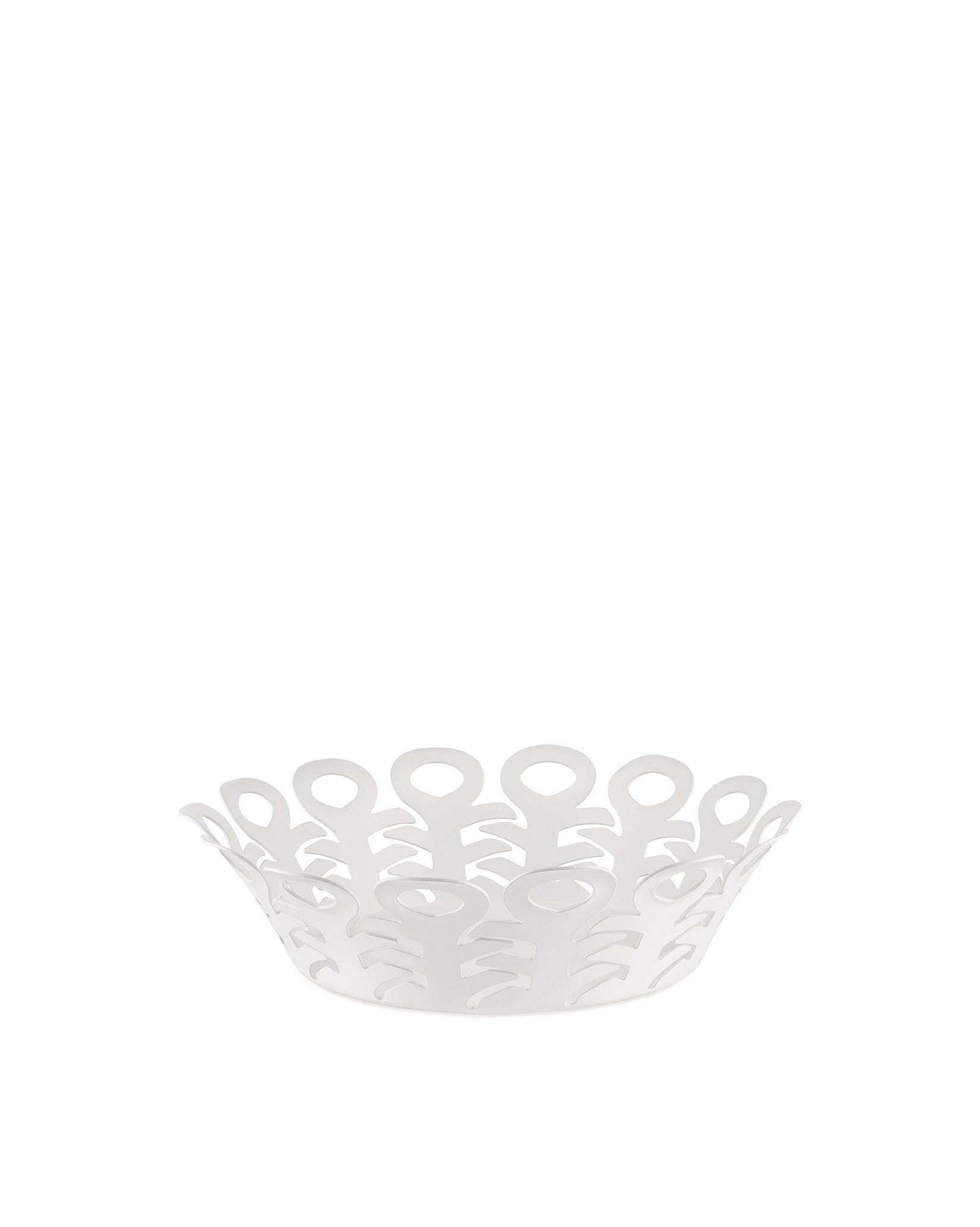 Vimini white, cm 21 || inch 8¼″ Basket Alessi