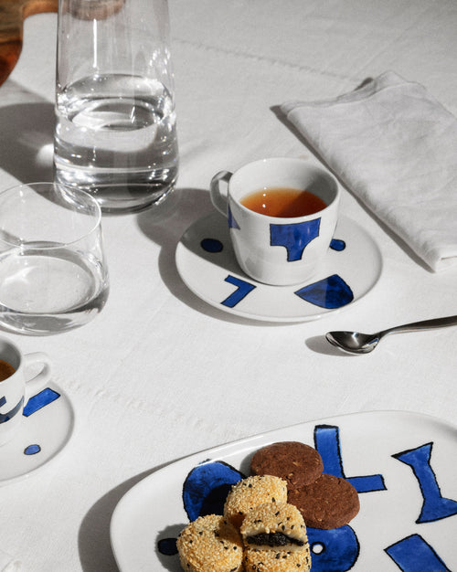 Itsumo - Yunoki ware Default Title Set of drip coffee cup with saucer. 4 pieces Alessi