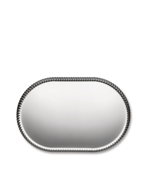 Pleats black Tray Alessi 2