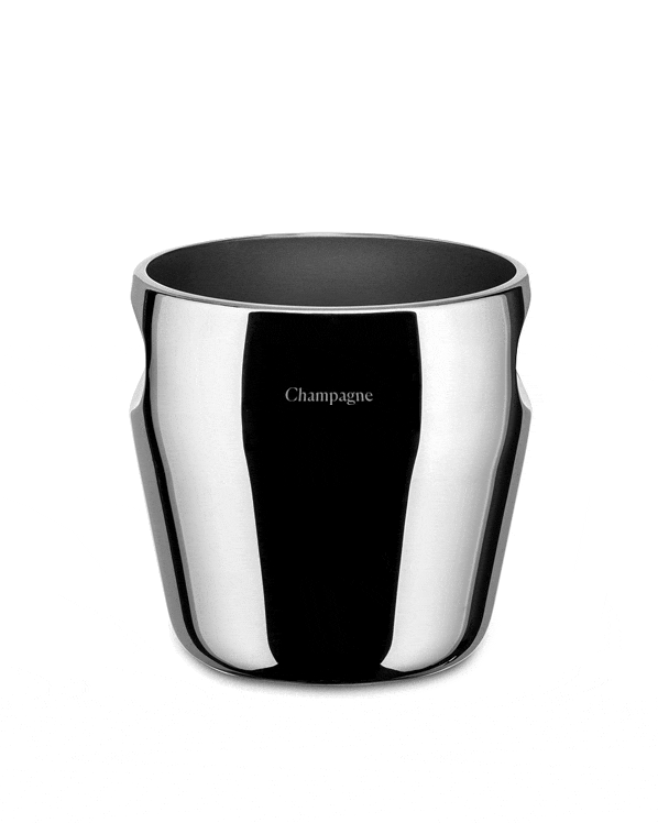 871 mirror polished Ice bucket Alessi 2