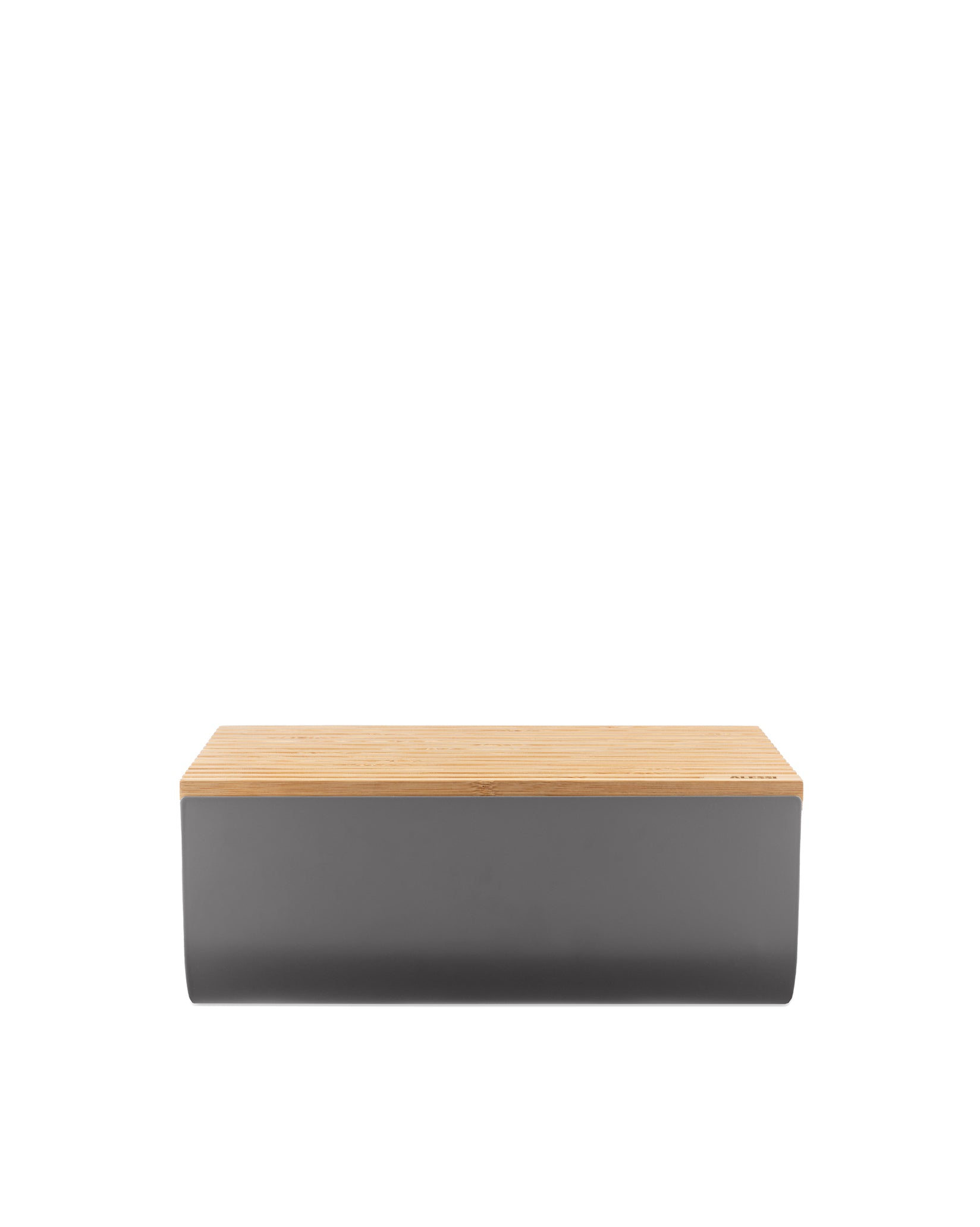 Mattina Dark Grey Bread bin Alessi