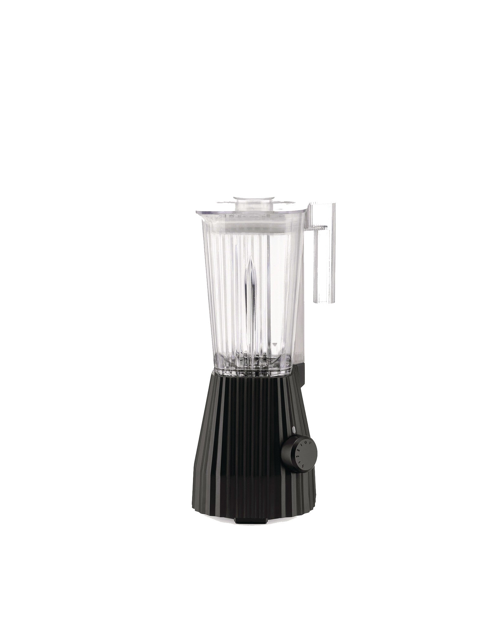 Plissé black Blender. European plug Alessi