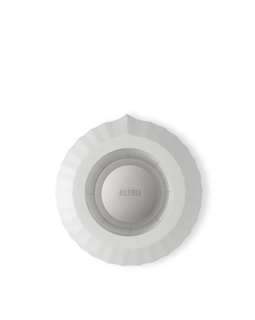 Plissé white Capsule holder Alessi