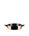 La Cintura di Orione Ø cm 24.00 || Ø inch 9½″ Low casserole with two handles Alessi