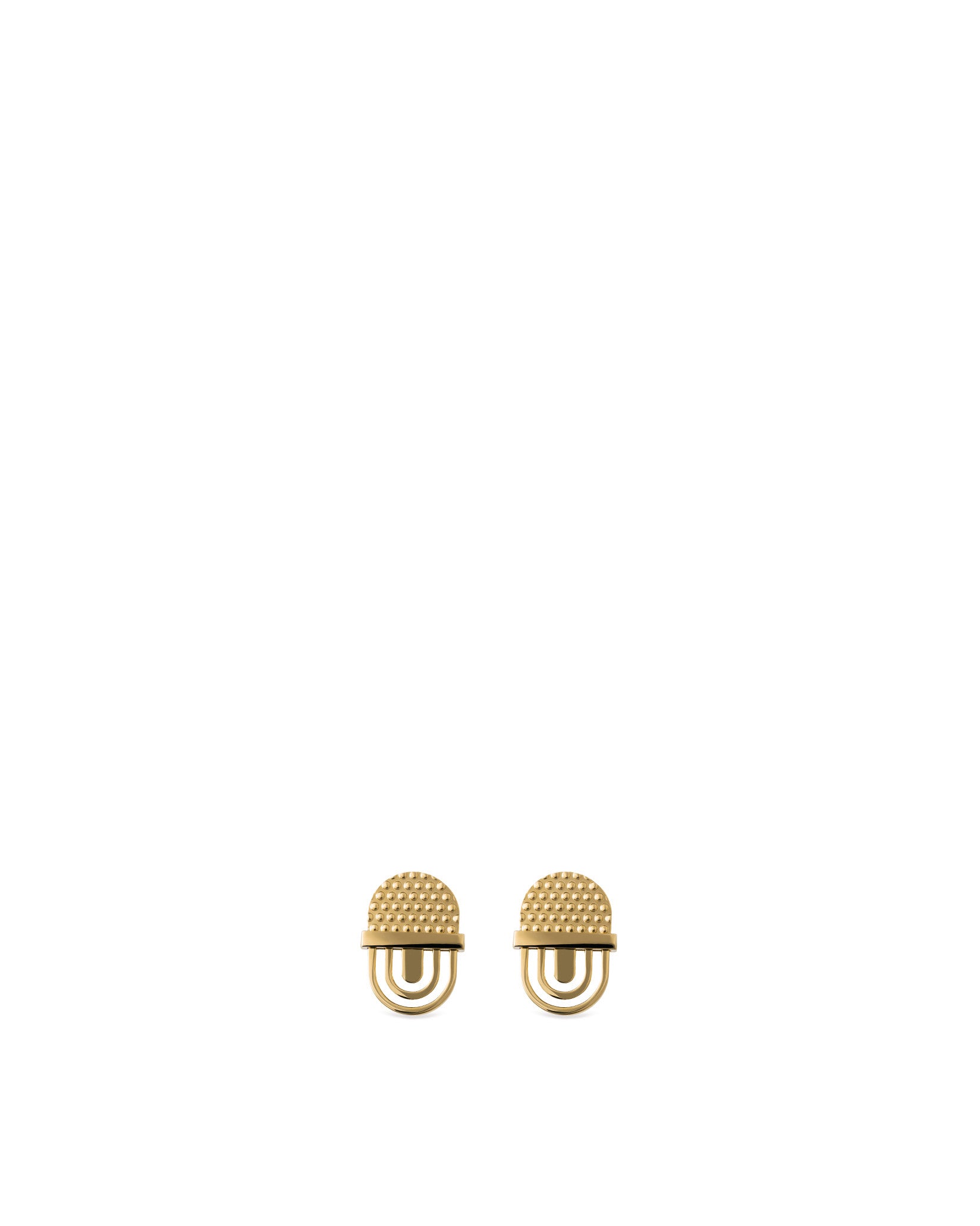 Fresia Default Title Two earrings Alessi