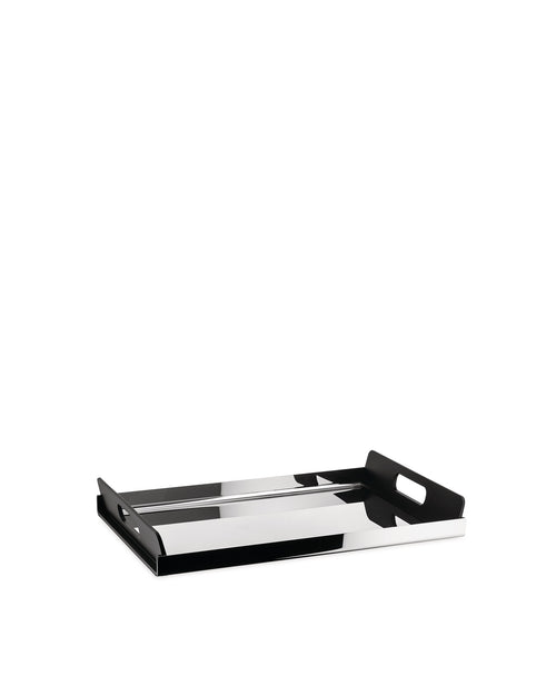 Vassily Default Title Rectangular tray with handles Alessi