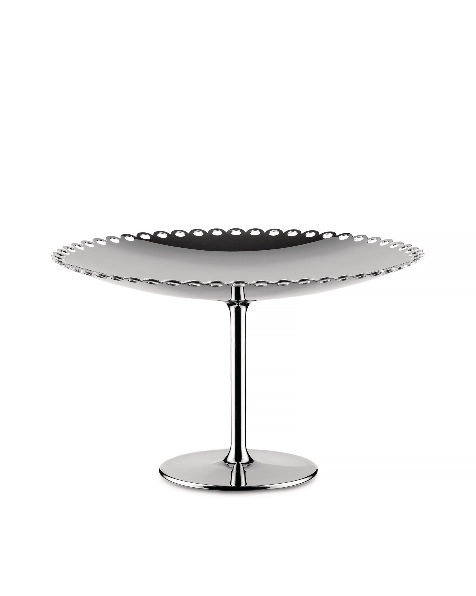 Edges stainless steel Cake stand Alessi