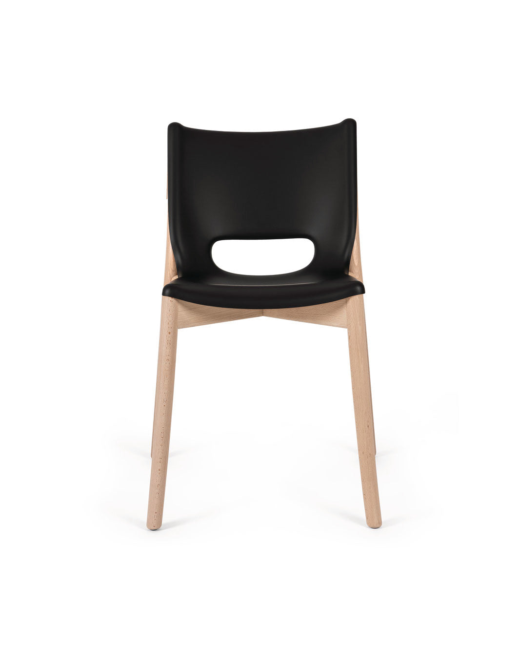 Poêle Collection black Monoshell chair Alessi