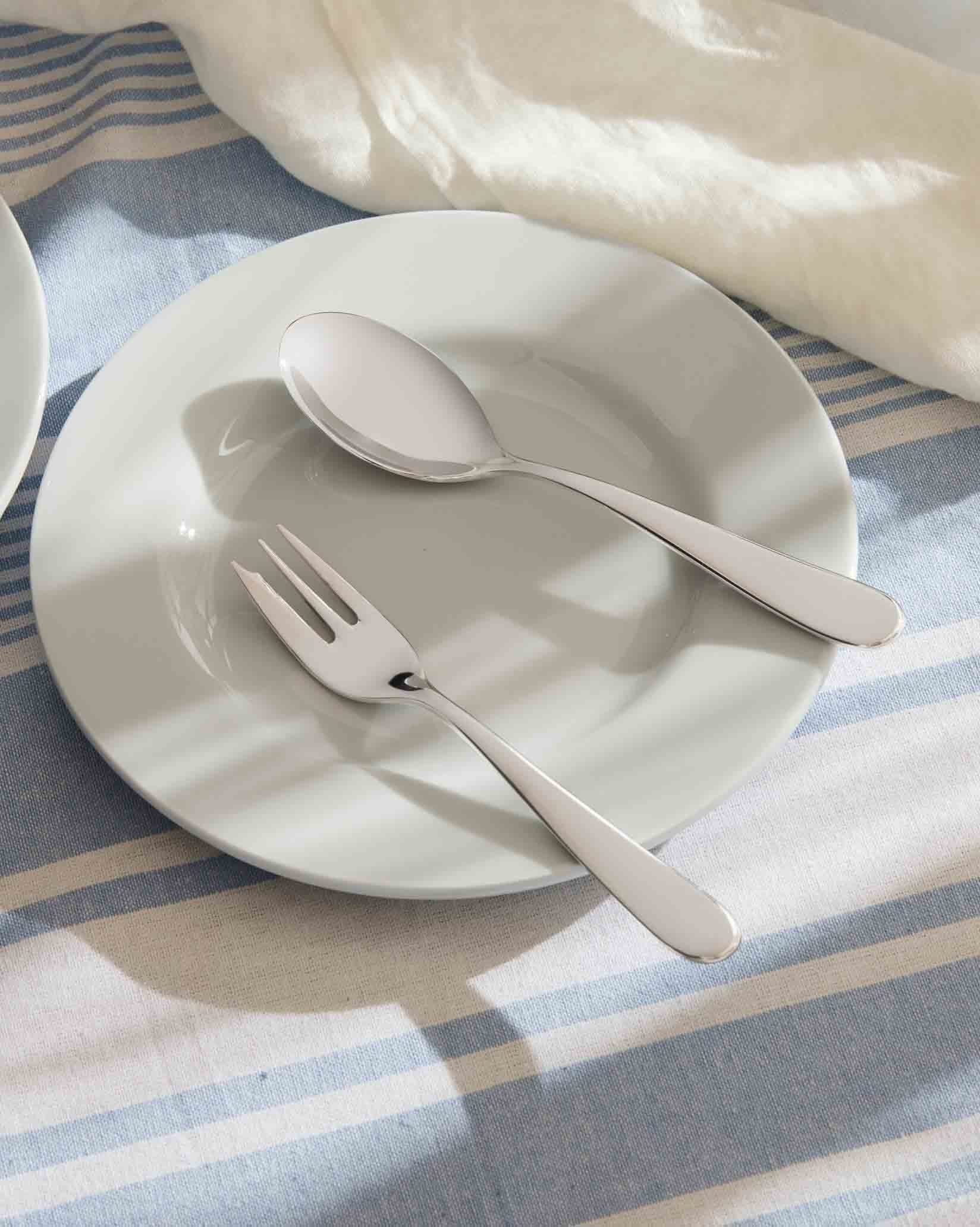 Nuovo Milano Default Title Pastry fork. 6 pieces Alessi