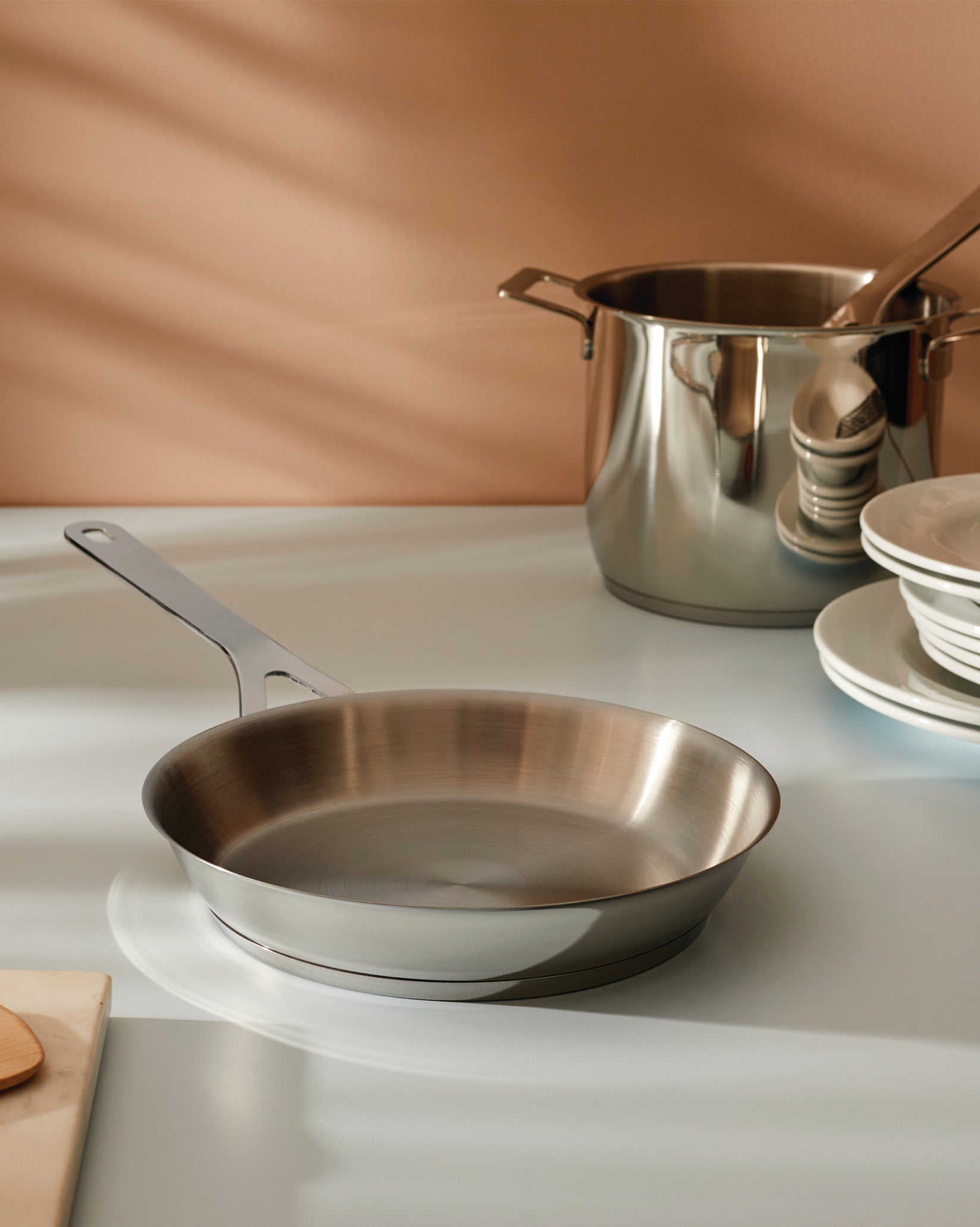 Pots&Pans cm 20 || inch 8″ Frying pan Alessi