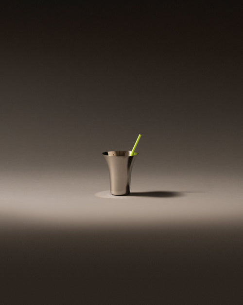 Kuru Kuru stainless steel Cup Alessi