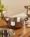 Edo cm 24 || inch 9½″ Low casserole with two handles Alessi