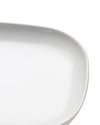 Ovale white Saucer for mocha cup. 4 pieces Alessi 1