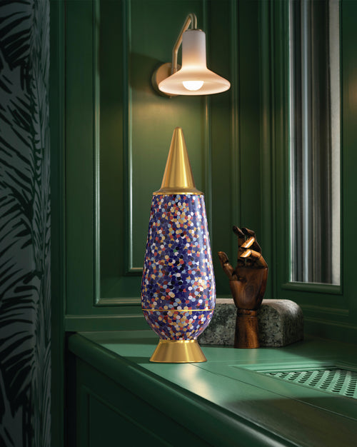 100% make-up Proust Default Title Vase with lid Alessi