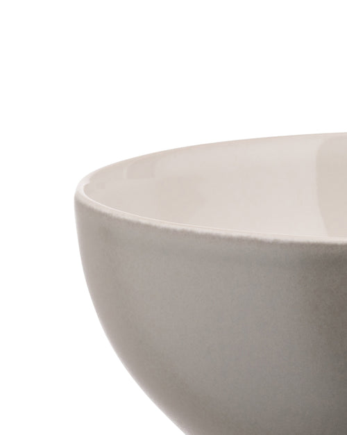 Tonale Light Grey Small bowl. 4 pieces Alessi