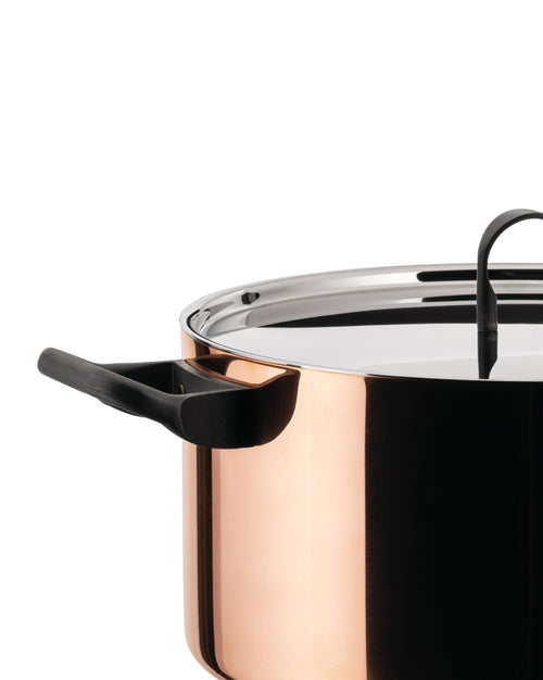 La Cintura di Orione Ø cm 24.00 || Ø inch 9½″ Casserole with two handles Alessi