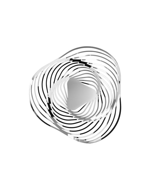 Trinity black Centrepiece Alessi