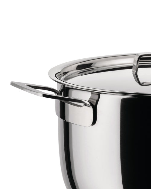 Pots&Pans Ø cm 16.00 || Ø inch 6¼″ Casserole with two handles Alessi