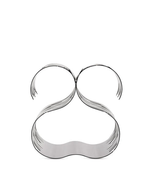 Barkcellar stainless steel Bottle rack Alessi