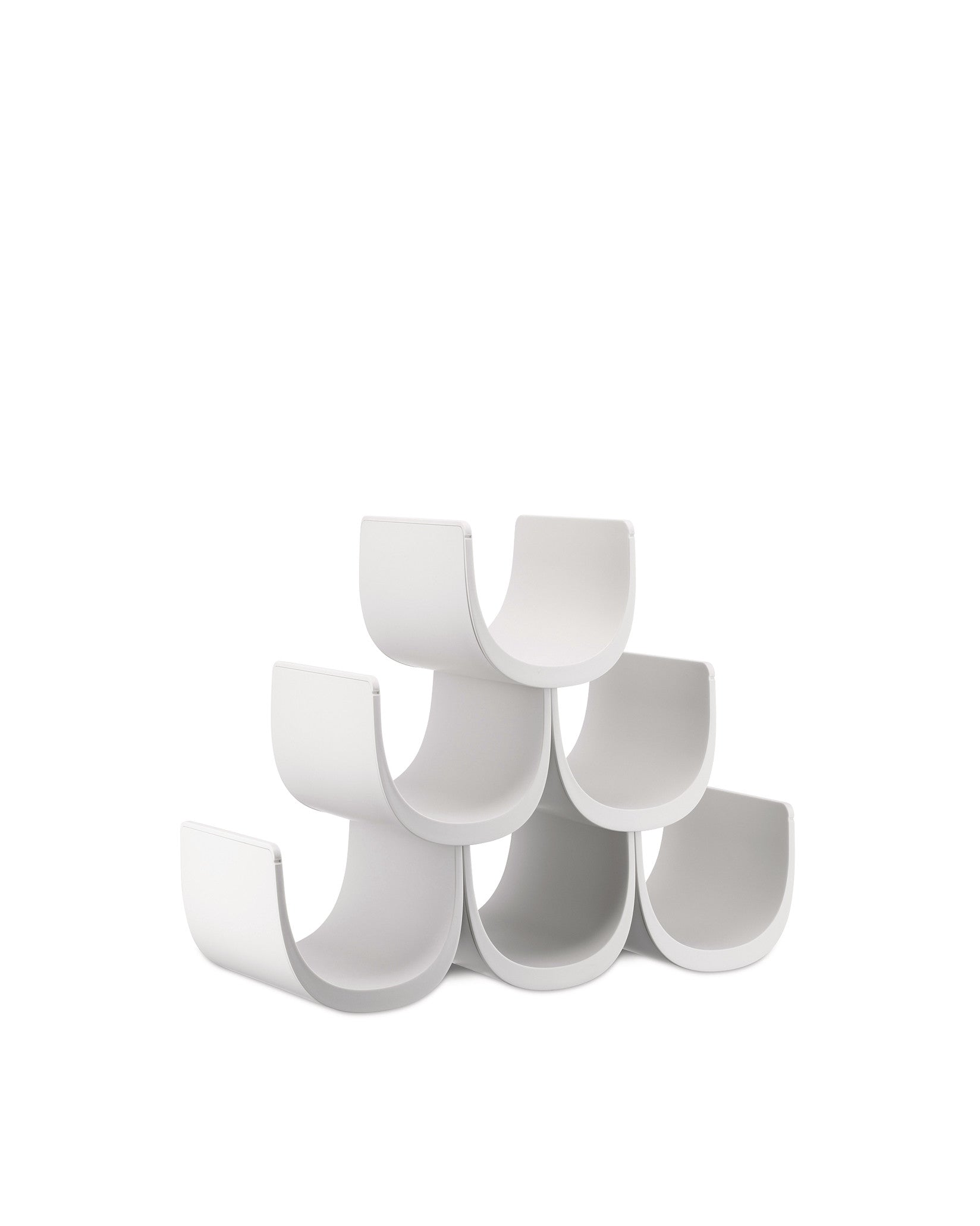 Noè white Bottle-holder Alessi