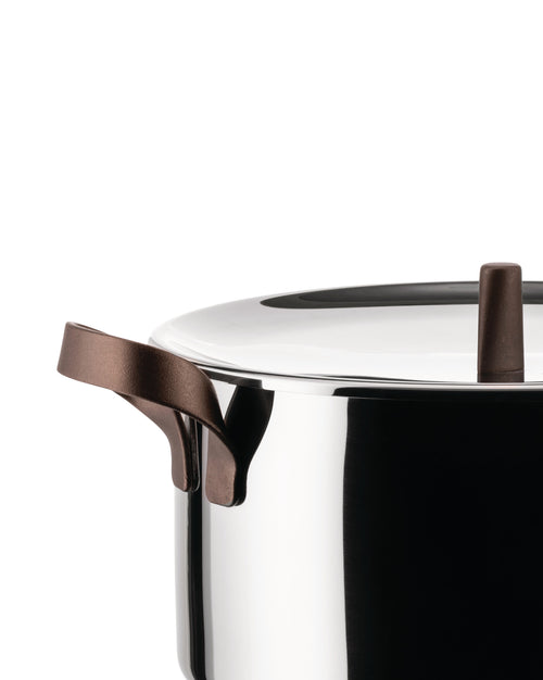Edo cm 16 || inch 6¼″ Casserole with two handles Alessi
