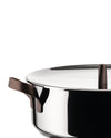 Edo cm 24 || inch 9½″ Low casserole with two handles Alessi