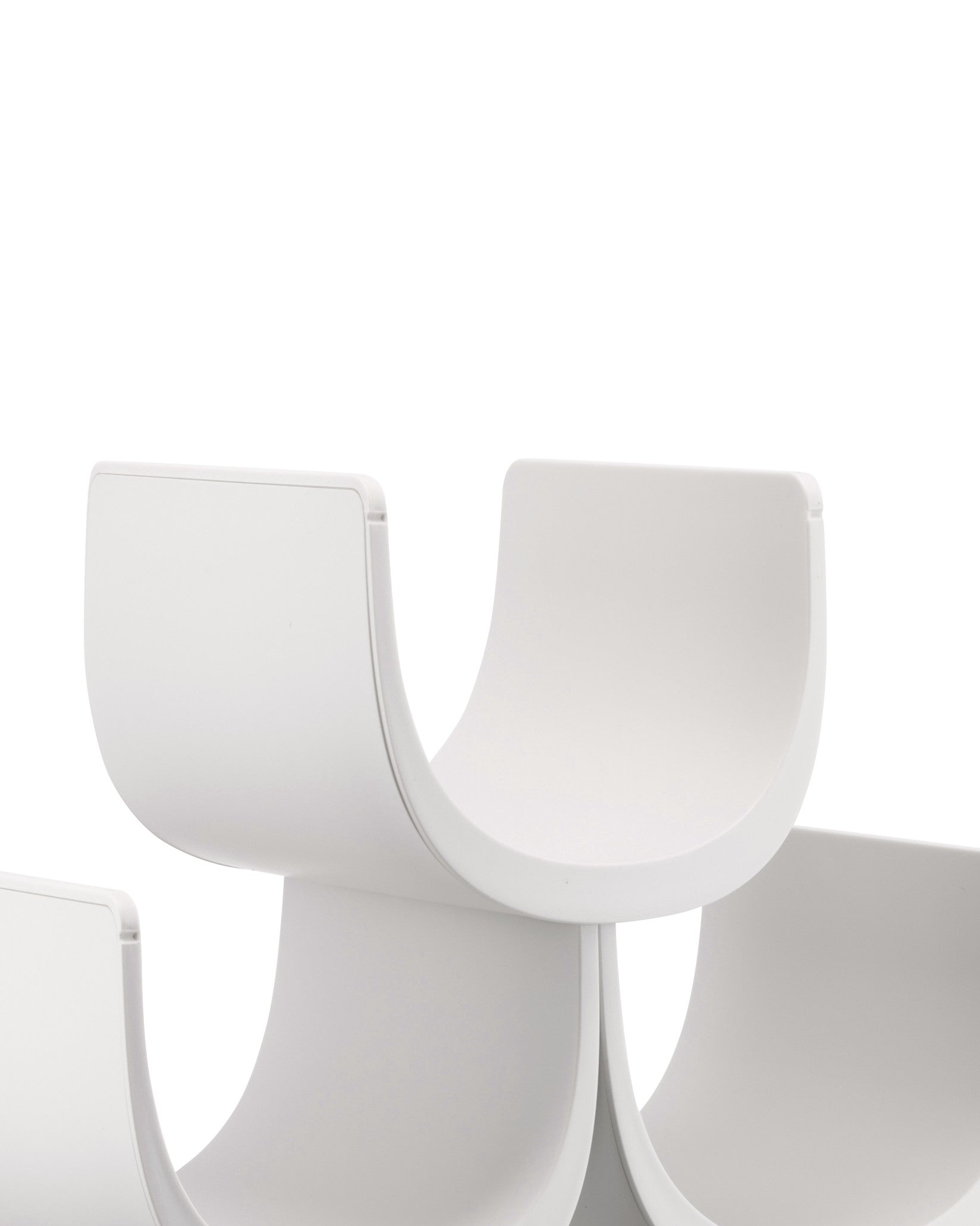 Noè white Bottle-holder Alessi