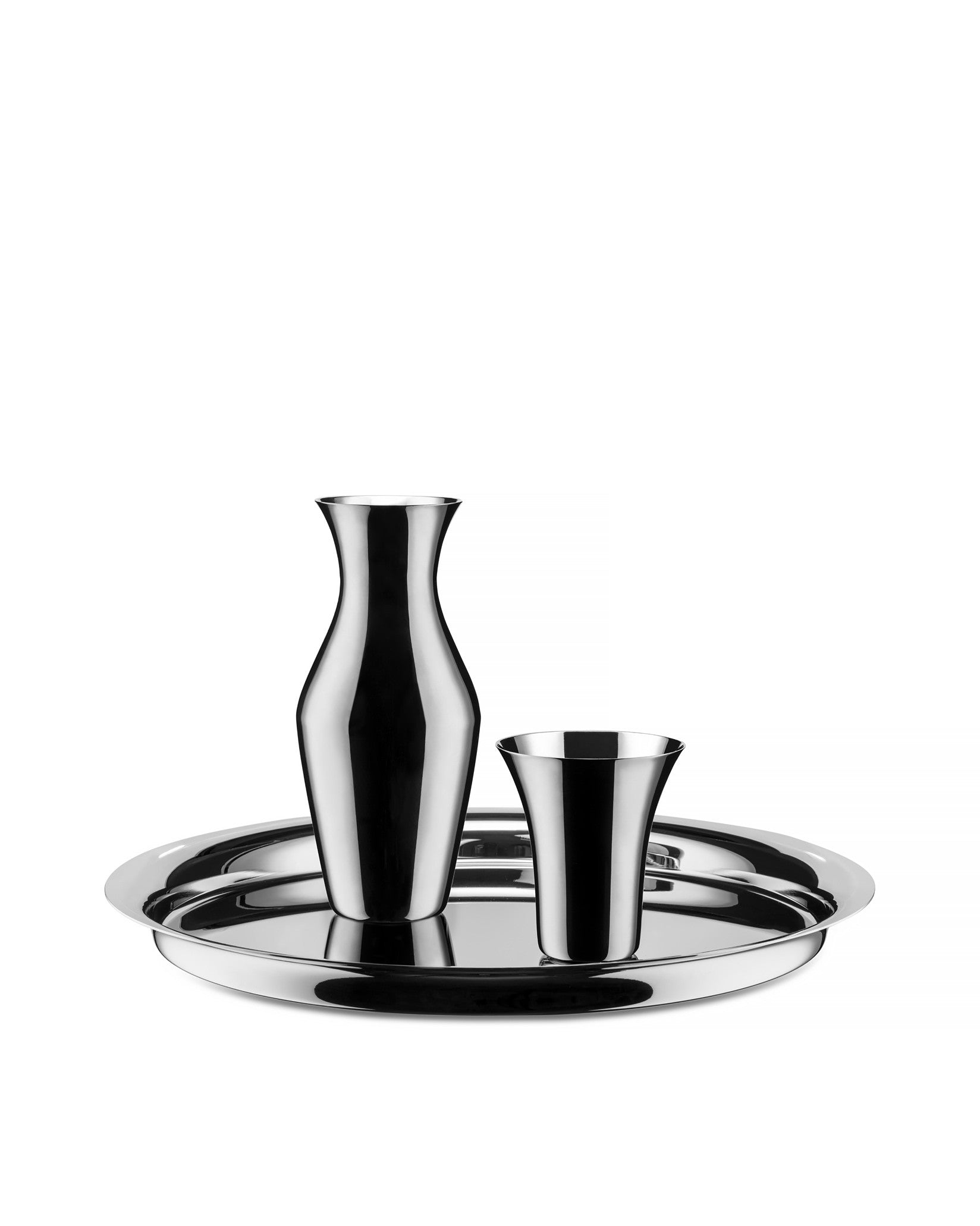 Kuru Kuru stainless steel Tray Alessi