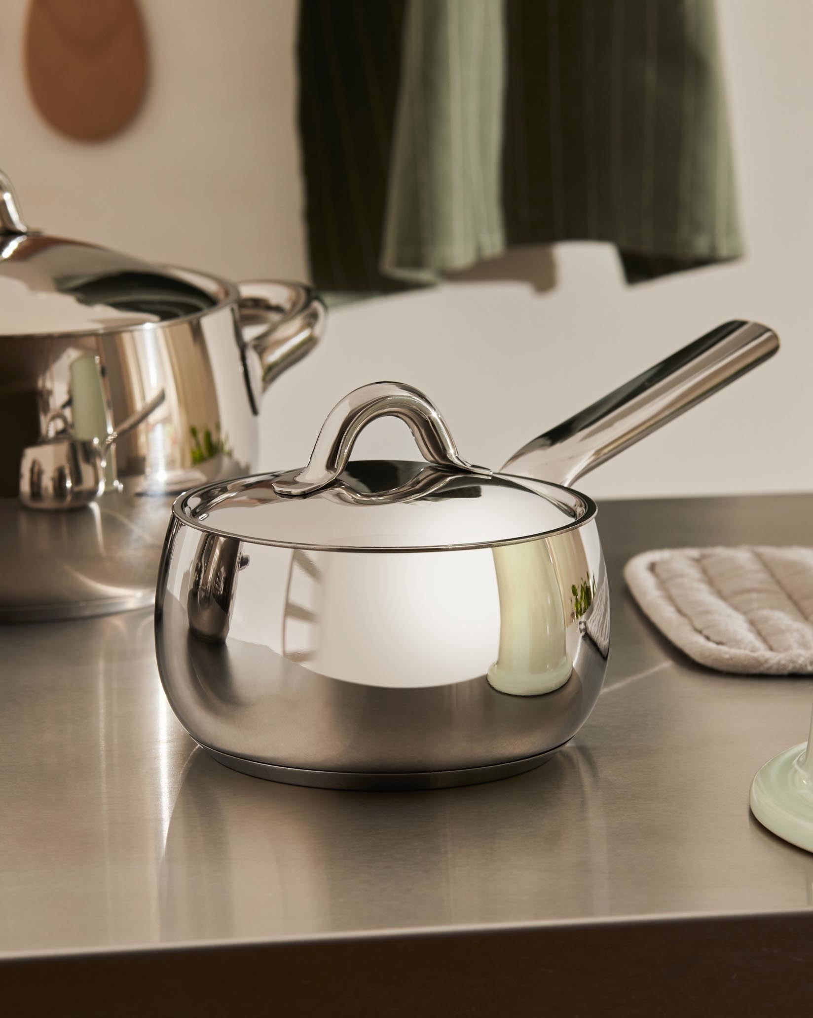 Mami cm 14 || inch 5¾″ Saucepan Alessi