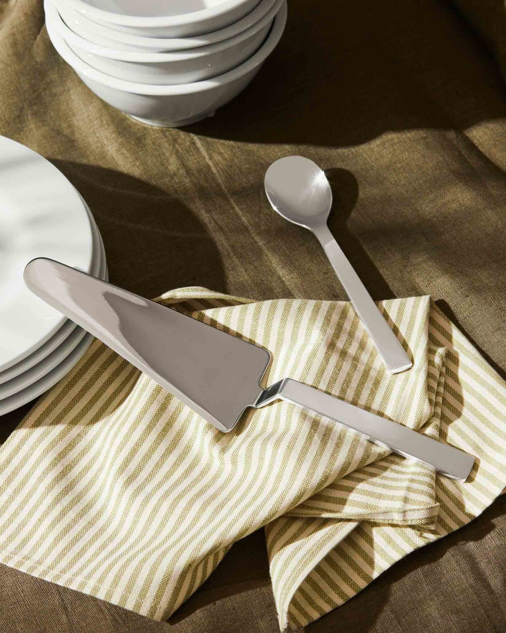 Santiago Default Title Dessert spoon. 6 pieces Alessi 1