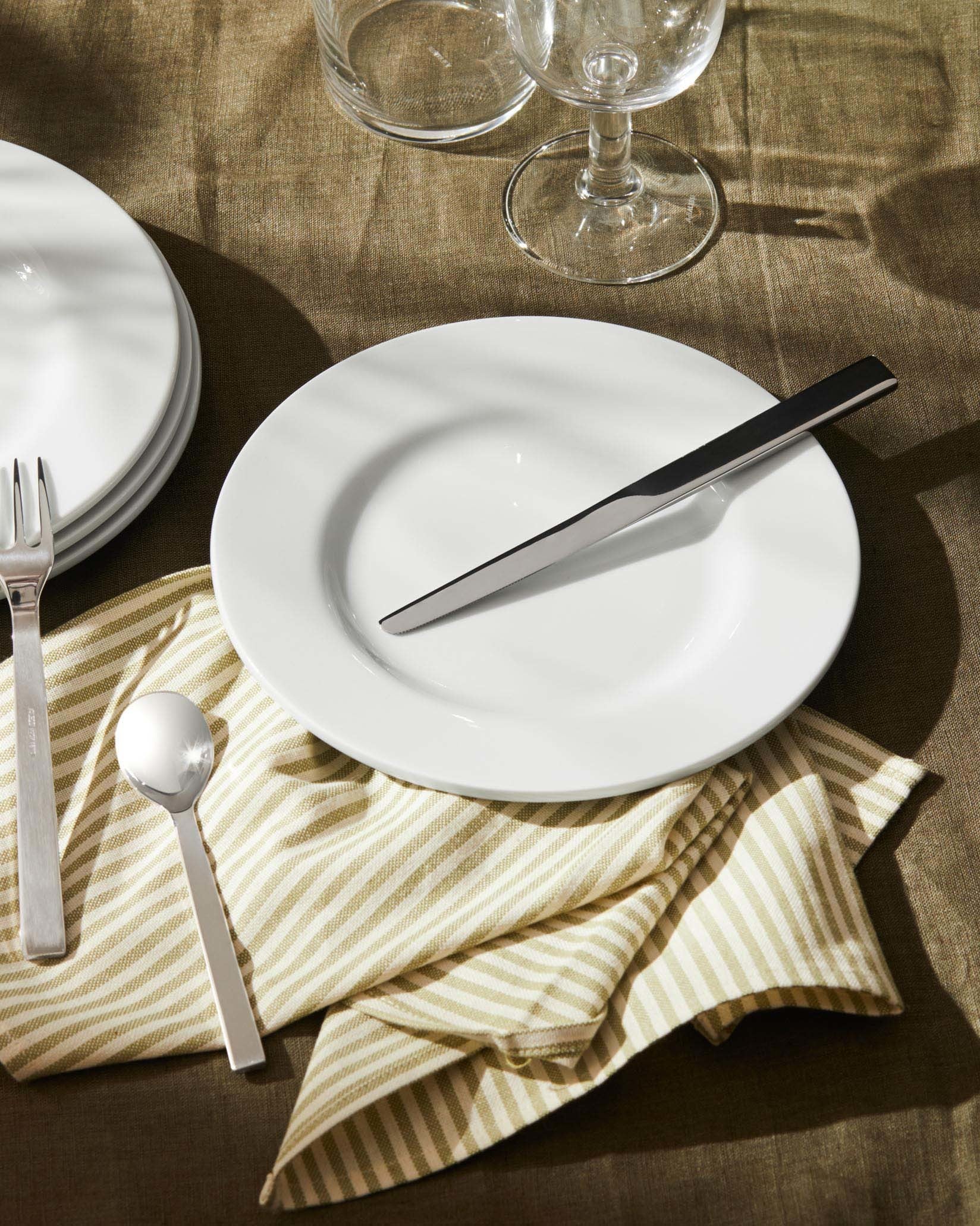 Santiago Default Title Dessert knife. 6 pieces Alessi