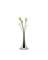 Trumpet silver-plated brass Flower vase Alessi 2