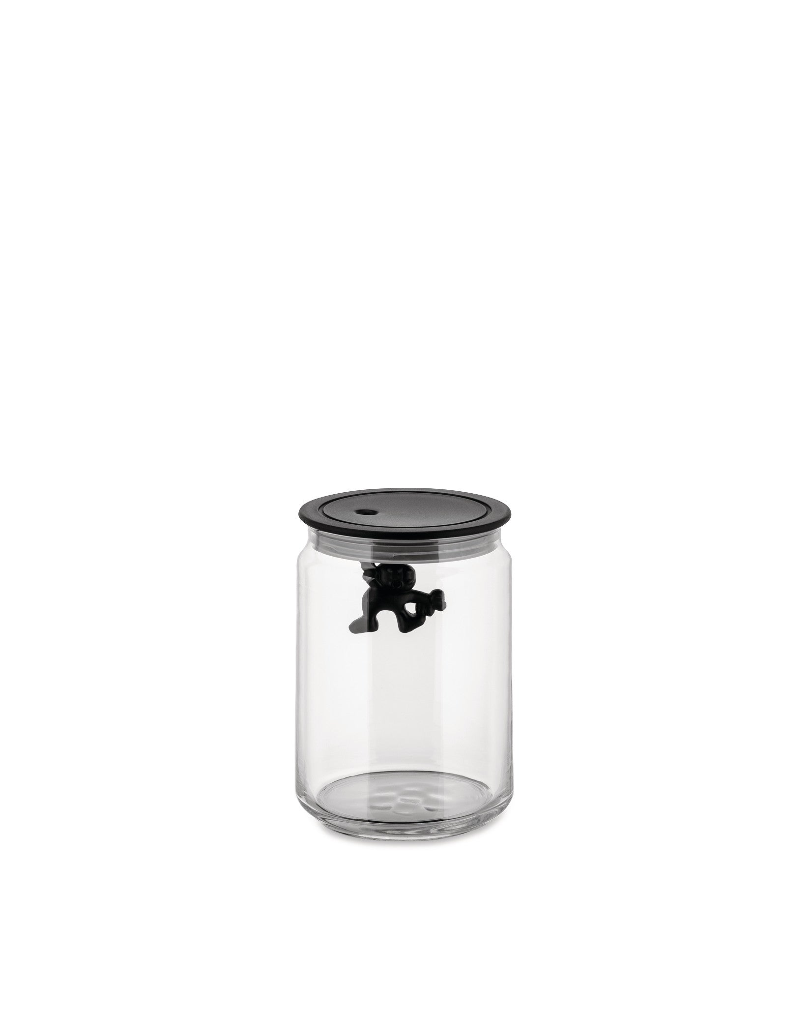 Gianni a little man holding on tight black, cl 70 || 24 ¾ oz Kitchen box Alessi