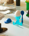 Cico light blue Egg cup Alessi 1