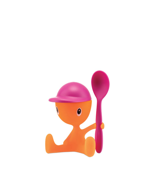 Cico pink Egg cup Alessi