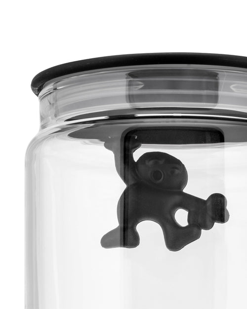 Gianni a little man holding on tight light blue, cl 70 || 24 ¾ oz Kitchen box Alessi