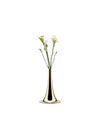 Trumpet silver-plated brass Flower vase Alessi 3