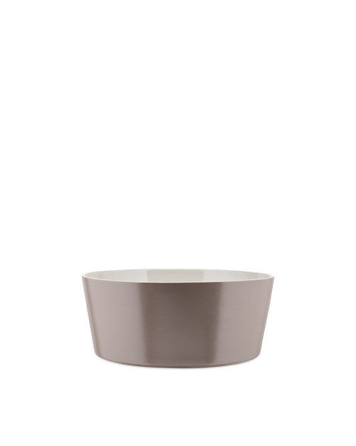 Tonale Dark grey Salad serving bowl Alessi