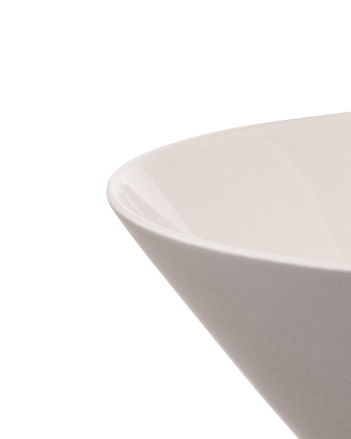 Tonale Light Grey Salad serving bowl Alessi
