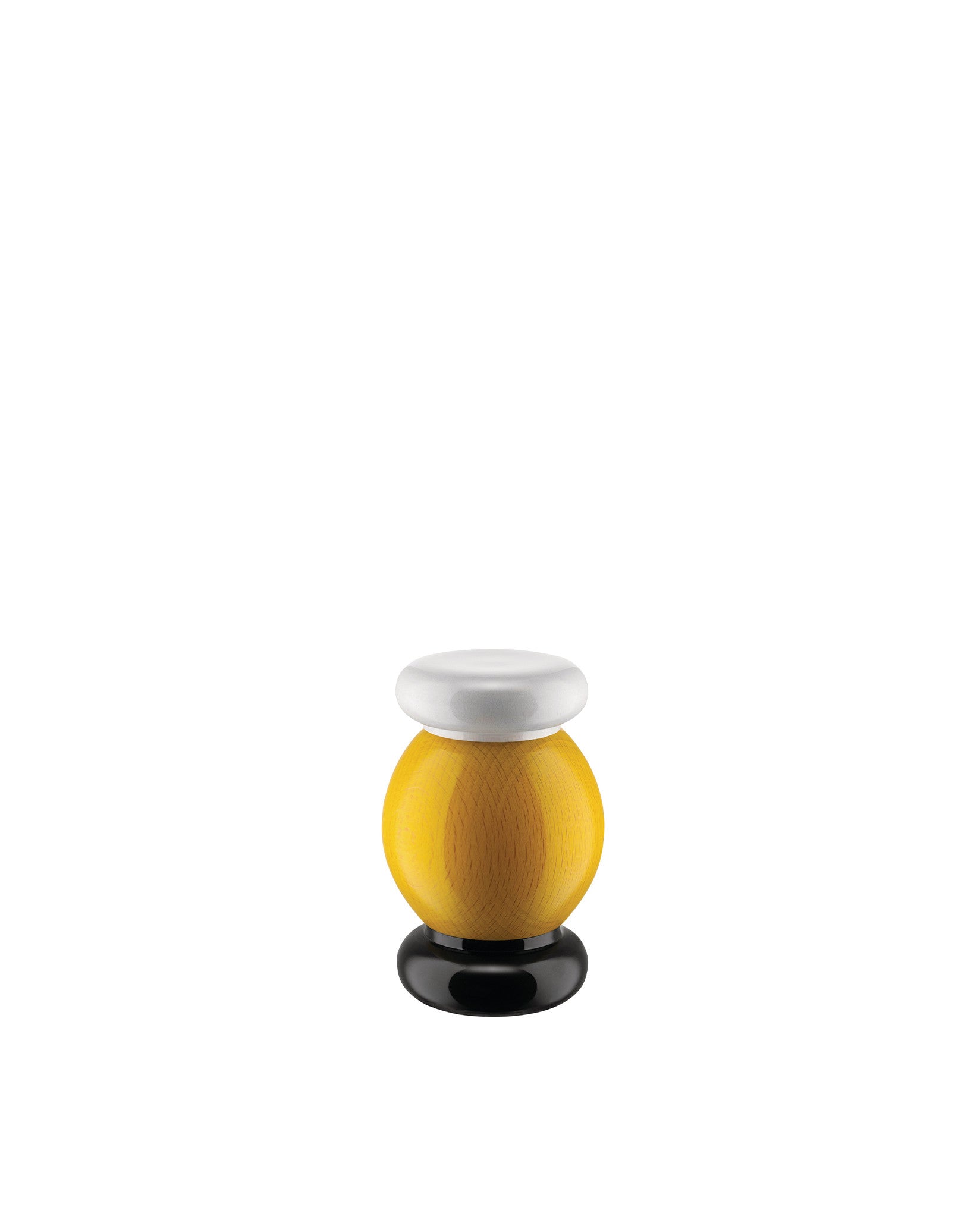 ES18 yellow, black, white Pepper / salt / spice mill Alessi