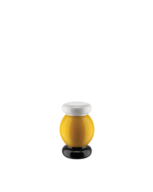 ES18 yellow, black, white Pepper / salt / spice mill Alessi
