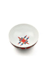 Holyhedrics Default Title Pastry and nut bowl in decorated porcelain Alessi